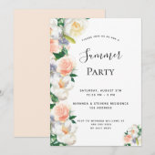 Zomfbloemigen wit kaart (Voorkant / Achterkant)