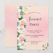 Zomfbloemigen wit kaart (Voorkant / Achterkant)