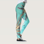 Zomfbomen — Bleek groen Leggings (Rechts)