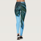 Zomfbomen — Bleek groen Leggings (Achterkant)