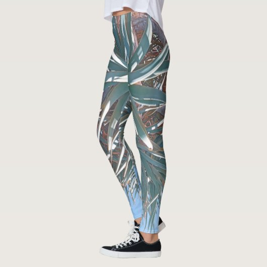 Zomfbomen — Bleek groen Leggings (Links)
