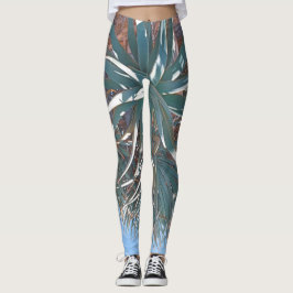 Zomfbomen — Bleek groen Leggings