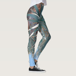 Zomfbomen — Bleek groen Leggings