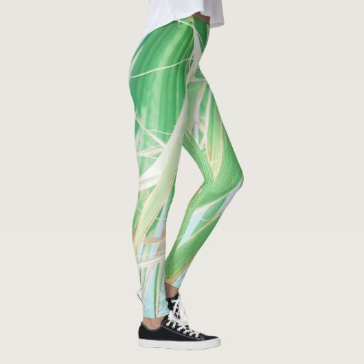 Zomfbomen — Bleek groen Leggings (Rechts)