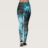Zomfbomen — Bleek groen Leggings (Achterkant)