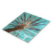 Zomfbomen — Bleek groen Tegeltje (Zijkant)