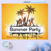 Zomfeesten Flyer (Enkel)