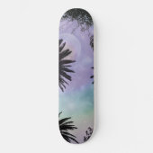 Zomfholografisch verlooppalmboomvormig ontwerp persoonlijk skateboard (Voorkant)