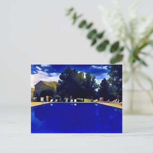 Zomfreflecties Briefkaart (Staand voorkant)