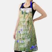 Zomftarweveld met kornbloemen schort (Insitu)