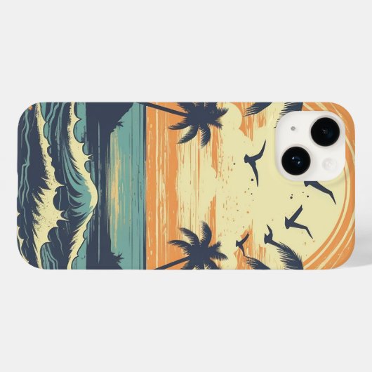 Zomftelefoongesprekken Case-Mate iPhone Case (Achterkant (horizontaal))