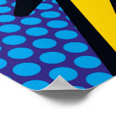 ZOMG Fun Retro Comic Book Pop Art Poster (Hoek)