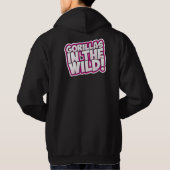 ZOMG, Gorillas in het wild Hoodie (Achterkant)
