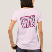 ZOMG, Gorillas in het wild T-shirt (Achterkant)