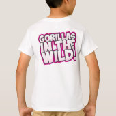 ZOMG, Gorillas in het wild T-shirt (Achterkant)