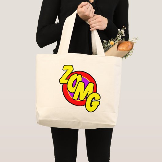 ZOMG GROTE TOTE BAG (Voorkant (product))