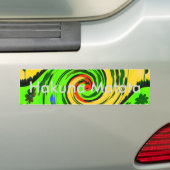 Zomgolf Bumpersticker Sjabloon auto (Op auto)