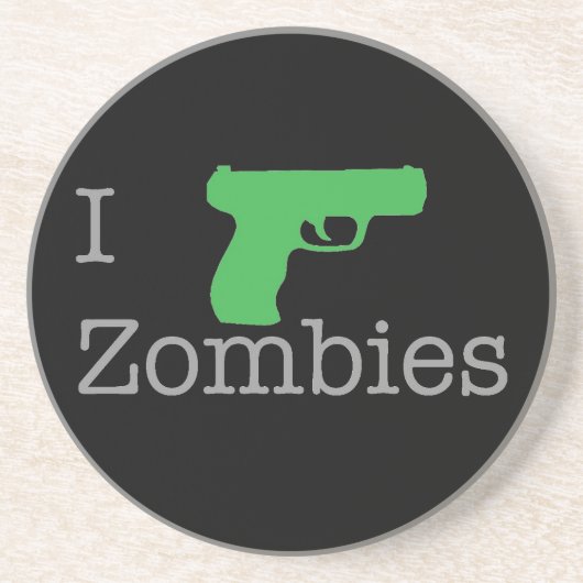 Zomibe Coast (erie) Zandsteen Onderzetter (Voorkant)