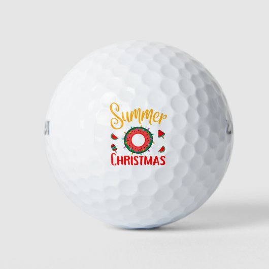 Zomkerst juli golfballen (Voorkant)