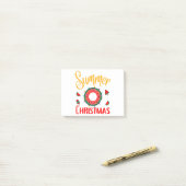 Zomkerst juli post-it® notes (Op bureau)