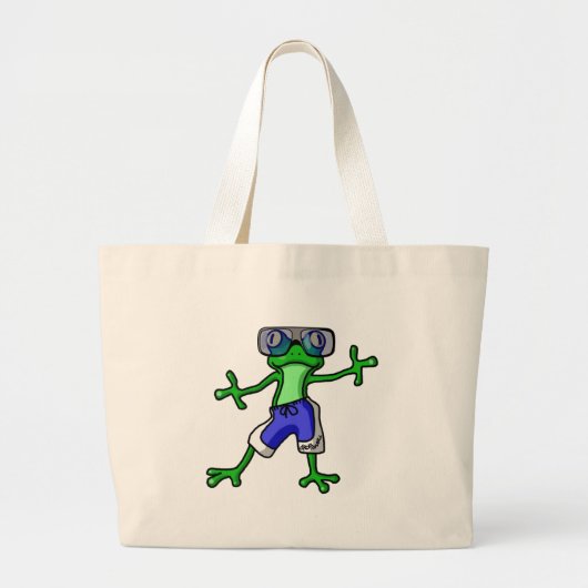 Zomkikker Grote Tote Bag (Voorkant)