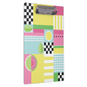 Zomkleurige mozaïekvruchten, watermeloenkiwi klembord (Rechts)