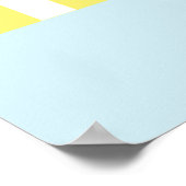 Zomkleurige mozaïekvruchten, watermeloenkiwi poster (Hoek)