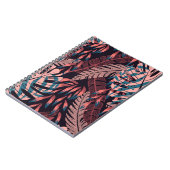 Zomlicht naadloze achtergrond met kleurrijke tr notitieboek (Linkerzijde)