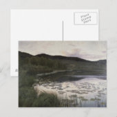 Zomnacht 1886 briefkaart (Voorkant / Achterkant)