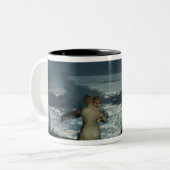 Zomnacht 1890 tweekleurige koffiemok (Voorkant links)