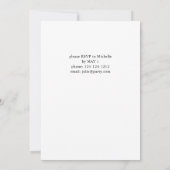 Zomnebloem Floral Gradual Party Kaart (Achterkant)