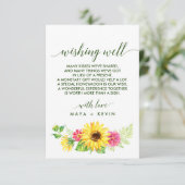 Zomnebloem Wishwell Informatiekaartje (Staand voorkant)