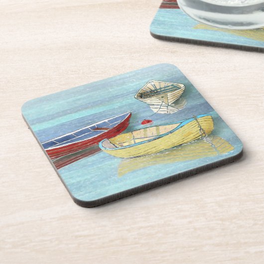 Zomochtend boten op Rest Onderzetters (Linkerzijde)