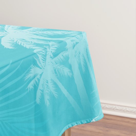 Zompalmen Aqua Tafelkleed (Voorbeeld)