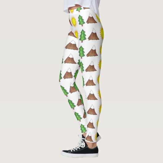 Zompbergkamperen Zonnekamperen buiten Leggings (Links)