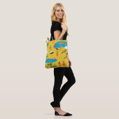 Zomstrand mensen naadloos patroon. Tropische bac Tote Bag (Op model)