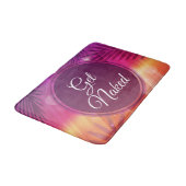 Zomstrand Night Palm krijgt navel Badmat (Gekanteld)