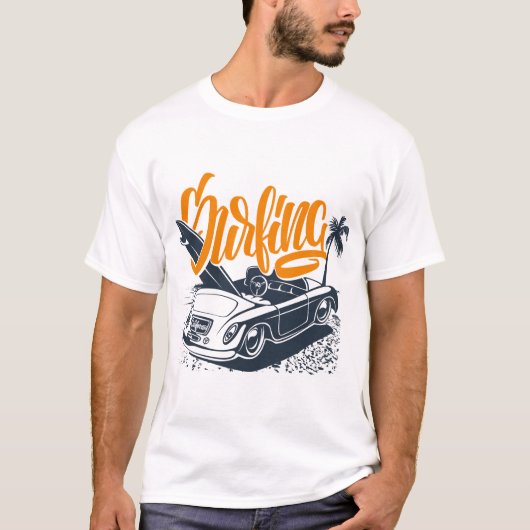 Zomsurfen T-shirt (Voorkant)