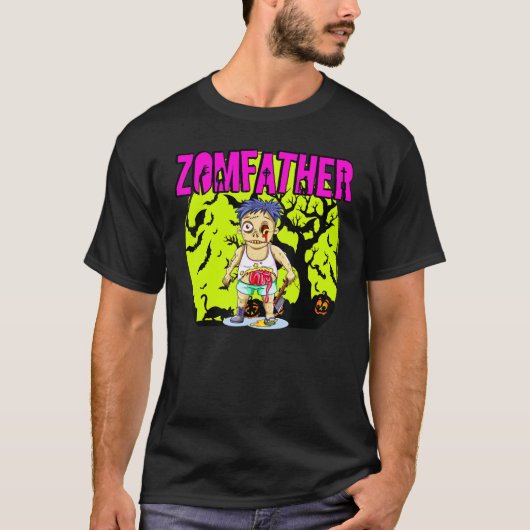 Zomvader Zombie 1 T-shirt (Voorkant)