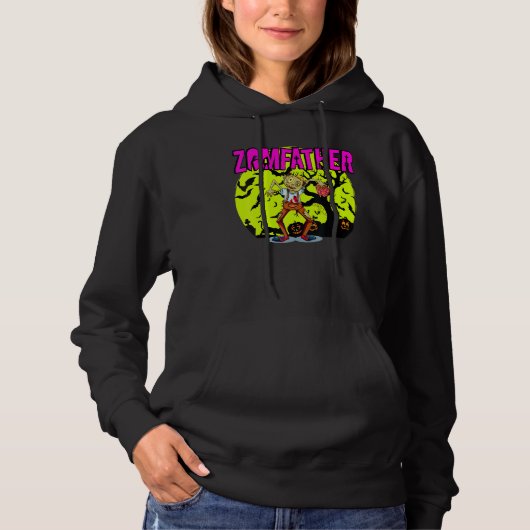 Zomvader Zombie Hoodie (Voorkant)