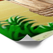 Zomvakantie op het strand, Relaxatie Poster (Hoek)