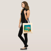 Zomvakantie op het strand, Relaxatie Tote Bag (Voorkant (model))