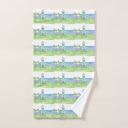 Zomvuurtoren 3; Handdoeken of keukenhanddoeken (Handdoek)