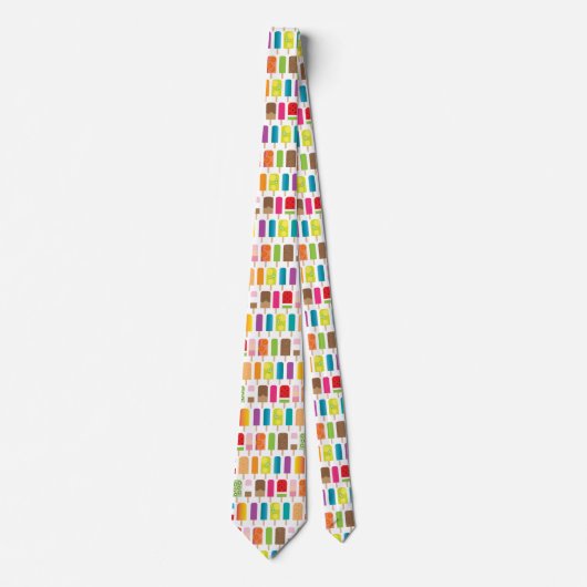 Zomzeekhoorntjes en ijsbars stropdas (Voorkant)