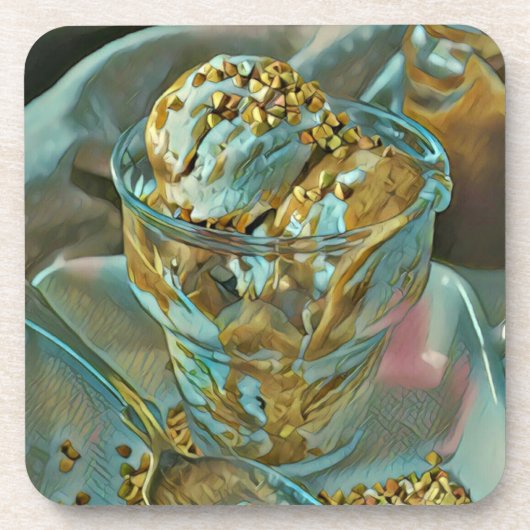 Zomzeekomp Bier Onderzetter (Voorkant)