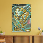 Zomzeekomp Canvas Afdruk (Insitu (Woonkamer))