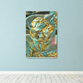 Zomzeekomp Canvas Afdruk (Insitu (Houten vloer))