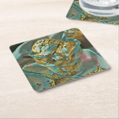 Zomzeekomp Kartonnen Onderzetters (Schuin)