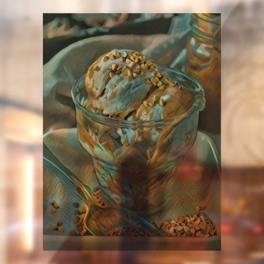 Zomzeekomp Raamsticker (Vel 2)