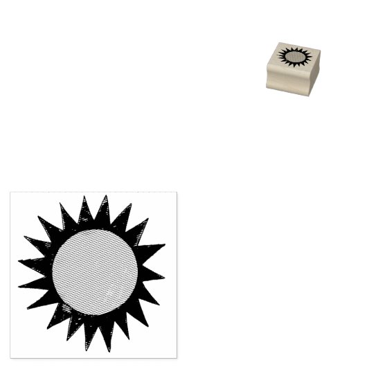Zomzonnige zonnige zonnige zondag zon rubberstempel (Gestempeld)
